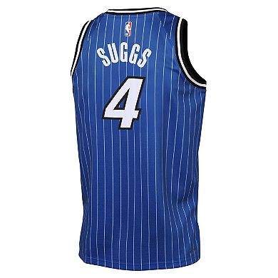 Youth Nike Jalen Suggs Blue Orlando Magic Swingman Jersey - Icon Edition