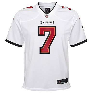 Youth Nike Bucky Irving White Tampa Bay Buccaneers White Game Jersey
