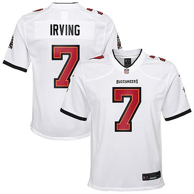Youth Nike Bucky Irving White Tampa Bay Buccaneers White Game Jersey