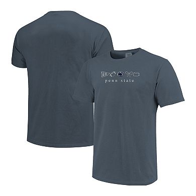 Women's Navy Penn State Nittany Lions Comfort Colors T-Shirt