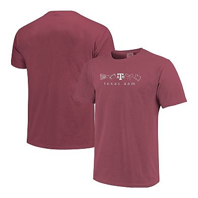 Women's Maroon Texas A&M Aggies Comfort Colors T-Shirt