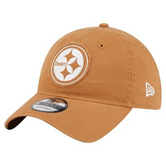 Men's New Era Brown Pittsburgh Steelers Stamp 9TWENTY Adjustable Hat