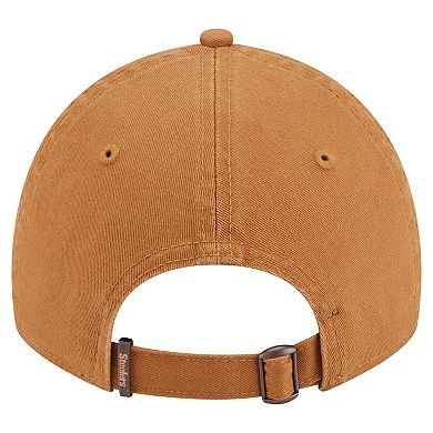 Men's New Era Brown Pittsburgh Steelers Stamp 9TWENTY Adjustable Hat