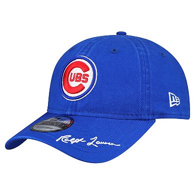Men's New Era Ralph Lauren x MLB Royal Chicago Cubs 9TWENTY Adjustable Hat