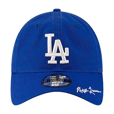 Men's New Era Ralph Lauren x MLB Royal Los Angeles Dodgers 9TWENTY Adjustable Hat