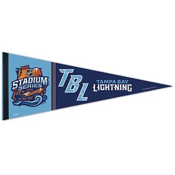 WinCraft Tampa Bay Lightning 2026 NHL Stadium Series 12" x 30" Premium Pennant