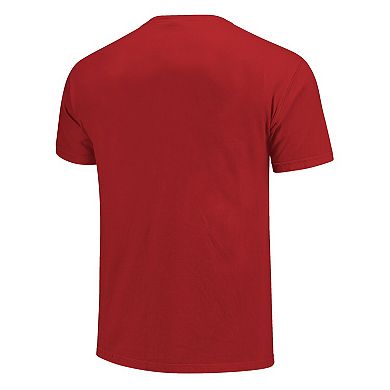 Women's Scarlet Nebraska Huskers Comfort Colors T-Shirt