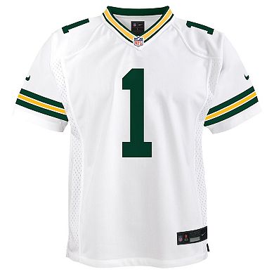 Youth Nike Micah Parsons White Green Bay Packers White Game Jersey