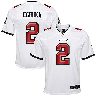 Youth Nike Emeka Egbuka White Tampa Bay Buccaneers White Game Jersey