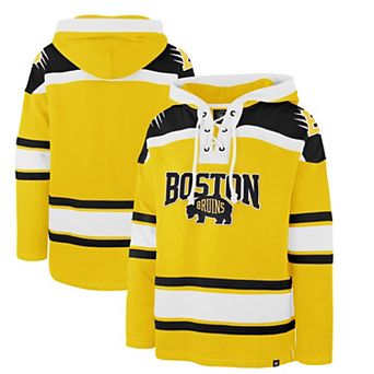 Men's '47 Gold Boston Bruins 2026 NHL Stadium Series Superior Lacer Hoodie