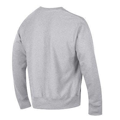 Men's Champion Heather Gray Dallas Cowboys Reverse Weave Fleece Sweatshirt