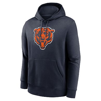 Men's Nike Caleb Williams Navy Chicago Bears Name & Number Fleece Hoodie
