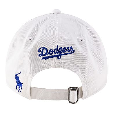 Men's New Era Ralph Lauren x MLB White Los Angeles Dodgers 9TWENTY Adjustable Hat