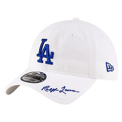 Men's New Era Ralph Lauren x MLB White Los Angeles Dodgers 9TWENTY Adjustable Hat