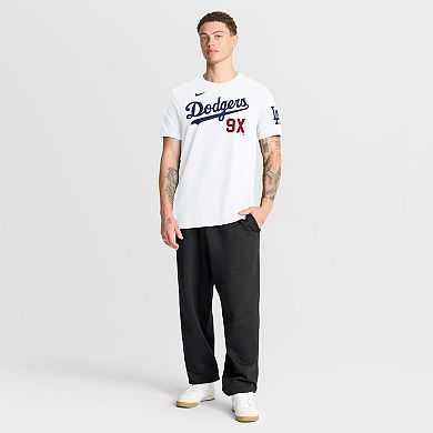 Men's Nike White Los Angeles Dodgers 9X Champs T-Shirt