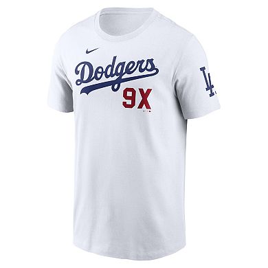 Men's Nike White Los Angeles Dodgers 9X Champs T-Shirt
