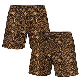 Unisex Oaklandish Brown Golden State Warriors 2025/26 City Edition All Gold Forever Shorts