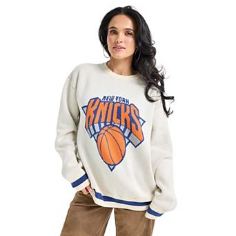 Unisex Terez Cream New York Knicks Oversized Sweater
