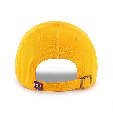 Men's '47 Gold LSU Tigers Clean Up Adjustable Hat