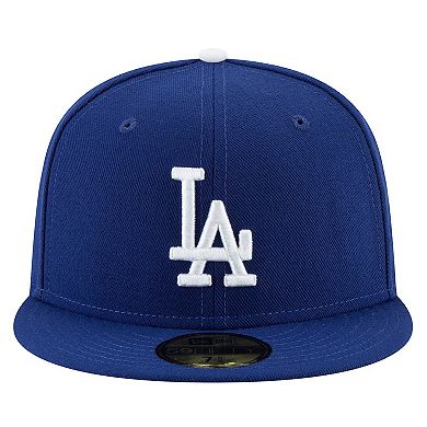 Men's New Era Royal Los Angeles Dodgers 2025 Champions Samurai Side Patch 59FIFTY Fitted Hat