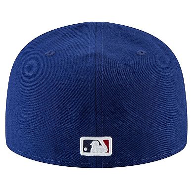 Men's New Era Royal Los Angeles Dodgers 2025 Champions Samurai Side Patch 59FIFTY Fitted Hat