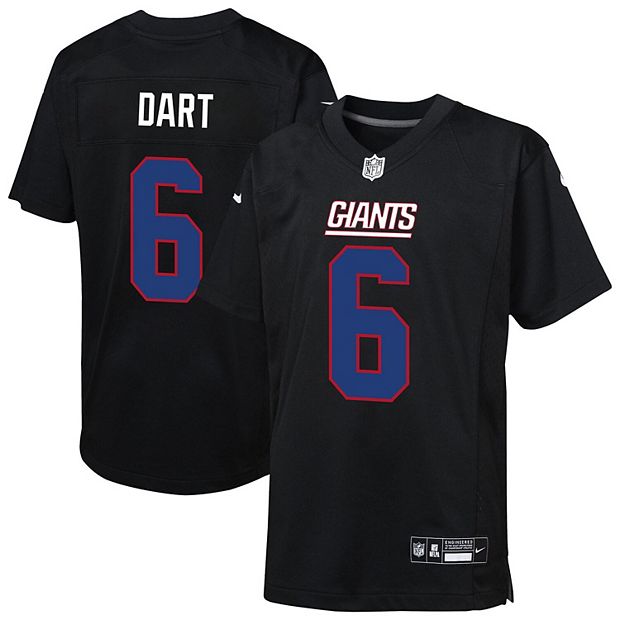 Youth Nike Jaxson Dart Carbon Black New York Giants Fashion Game