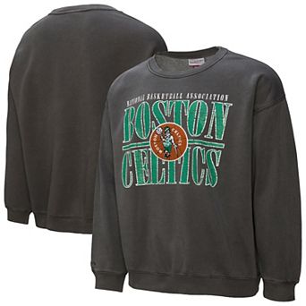 Men's Mitchell & Ness Black Boston Celtics NBA Downtown Collection Fleece Sweatshirt