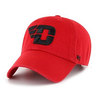 Men's '47 Red Dayton Flyers Clean Up Adjustable Hat