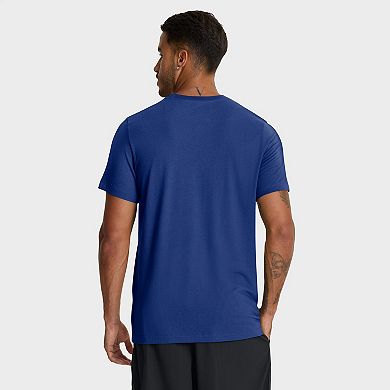 Men's Nike Royal Los Angeles Dodgers Tri-Blend Logo T-Shirt