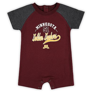 Infant Garb Maroon Minnesota Golden Gophers Randy Romper