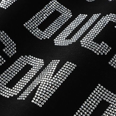 Women's Gameday Couture Black Nebraska Huskers Oversized Hype Era Sweatshirt