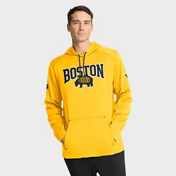 Men's Fanatics Gold Boston Bruins 2026 NHL Stadium Series Authentic Pro Pullover Hoodie