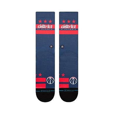 Stance Washington Wizards 2025/26 Statement Edition Crew Socks
