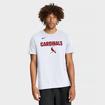 Men's Nike White St. Louis Cardinals Bold Team Name T-Shirt