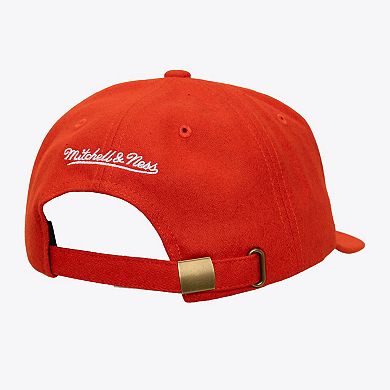 Unisex Orange Detroit Tigers Vintage Fit Melton Wool Adjustable Hat