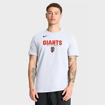 Men's Nike White San Francisco Giants Bold Team Name T-Shirt