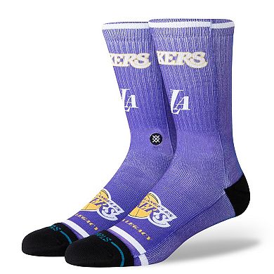 Stance Los Angeles Lakers 2025/26 Statement Edition Crew Socks
