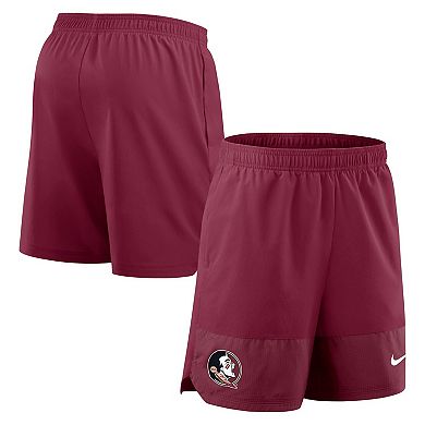 Men's Nike Garnet Florida State Seminoles 2025 Sideline Dri-FIT Shorts