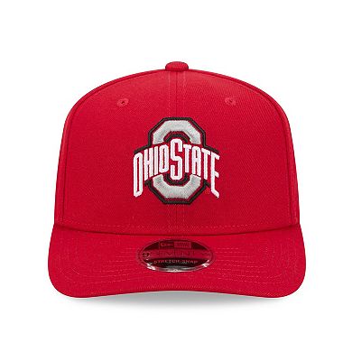 Men's New Era Scarlet Ohio State Buckeyes 9SEVENTY Stretch-Snap Hat