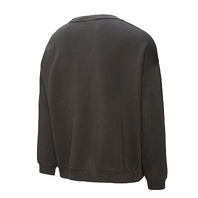 Men's Mitchell & Ness Black Milwaukee Bucks NBA Downtown Collection Fleece Sweatshirt