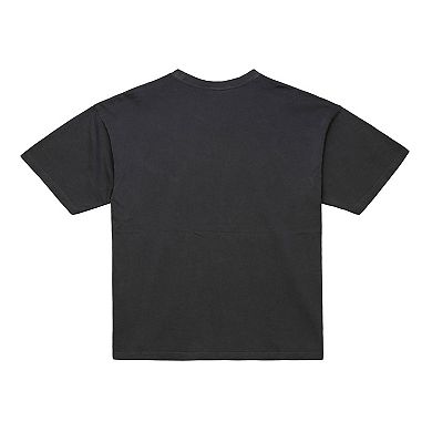 Men's Mitchell & Ness Black Golden State Warriors Downtown Collection Premium T-Shirt