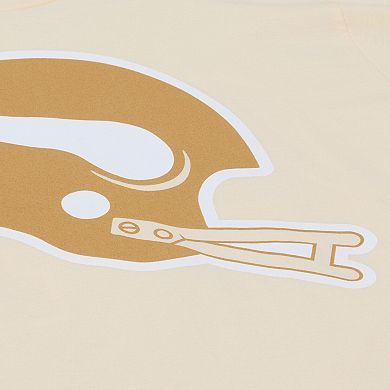 Men's Mitchell & Ness Randy Moss Cream Minnesota Vikings Sandman Name & Number T-Shirt