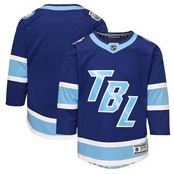 Youth Outerstuff Blue Tampa Bay Lightning 2026 Stadium Series Premier Jersey