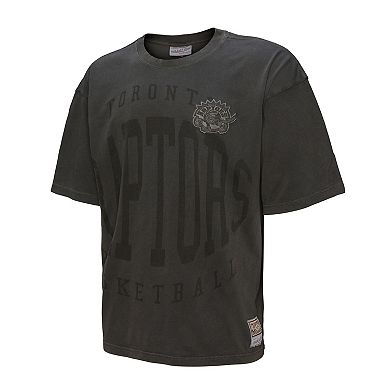 Men's Mitchell & Ness Black Toronto Raptors Downtown Collection Premium T-Shirt