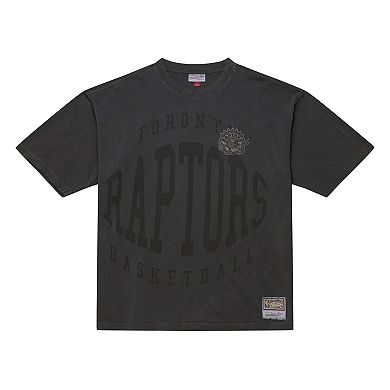 Men's Mitchell & Ness Black Toronto Raptors Downtown Collection Premium T-Shirt