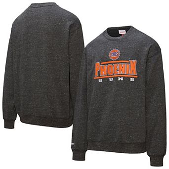Men's Mitchell & Ness Black Phoenix Suns Throw It Back Fleece Sweatshirt