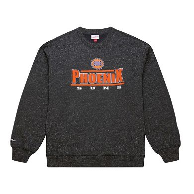 Men's Mitchell & Ness Black Phoenix Suns Throw It Back Fleece Sweatshirt