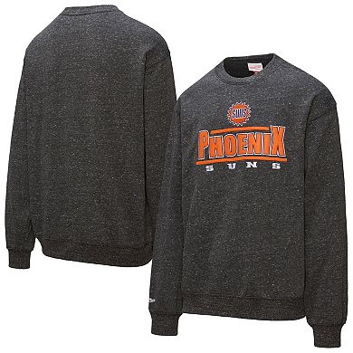 Men's Mitchell & Ness Black Phoenix Suns Throw It Back Fleece Sweatshirt