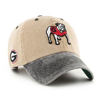 Men's '47 Khaki Georgia Bulldogs Clean Up Adjustable Hat