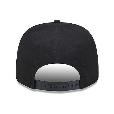 Men's New Era Black Texas Tech Red Raiders Wordmark 9SEVENTY Stretch-Snap Adjustable Hat